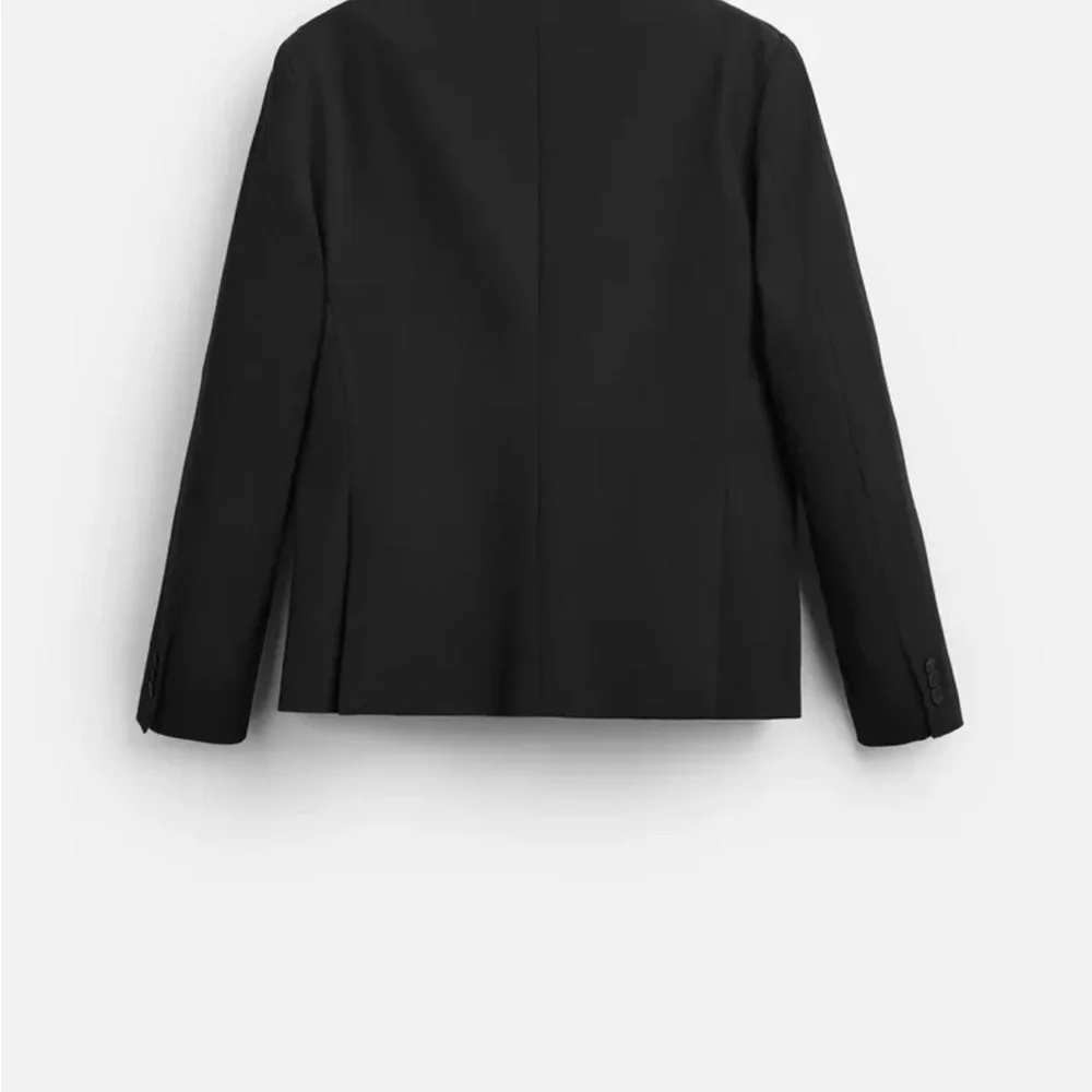 Zara Classic Black Men's Blazer Size 40 Slim fit Formal jacket